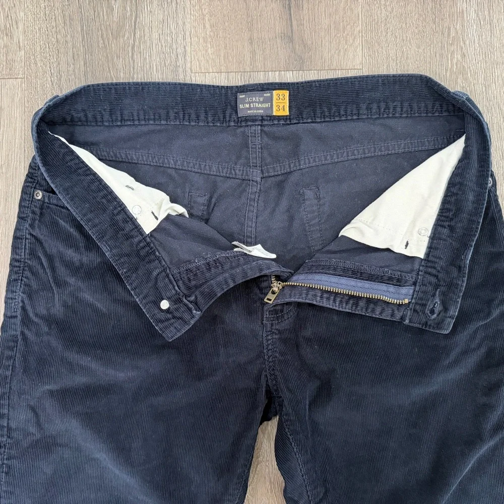 J. Crew Men's Dark blue Corduroy Pants